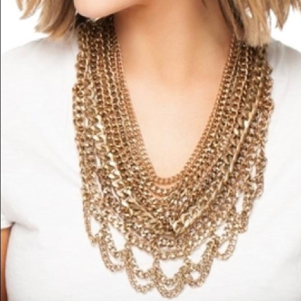 Courtney Bib Rose Gold